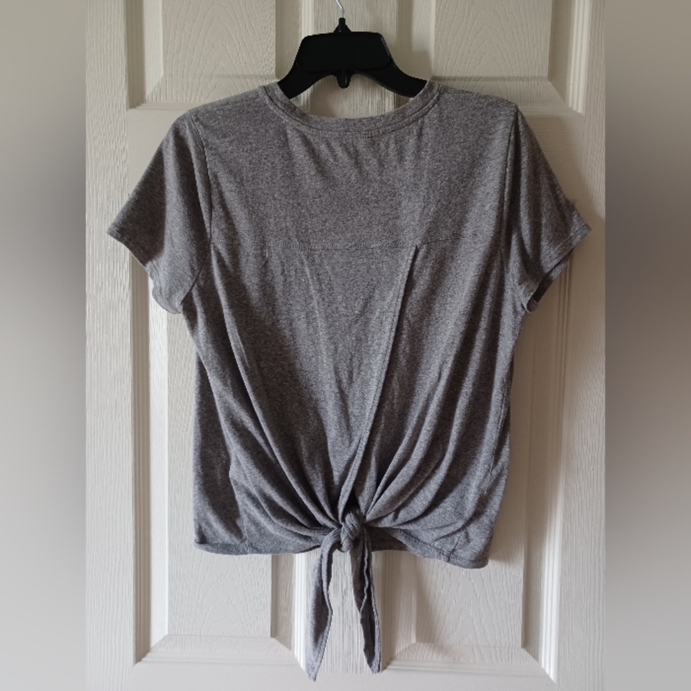 Madewell Tie Back Tee View 2